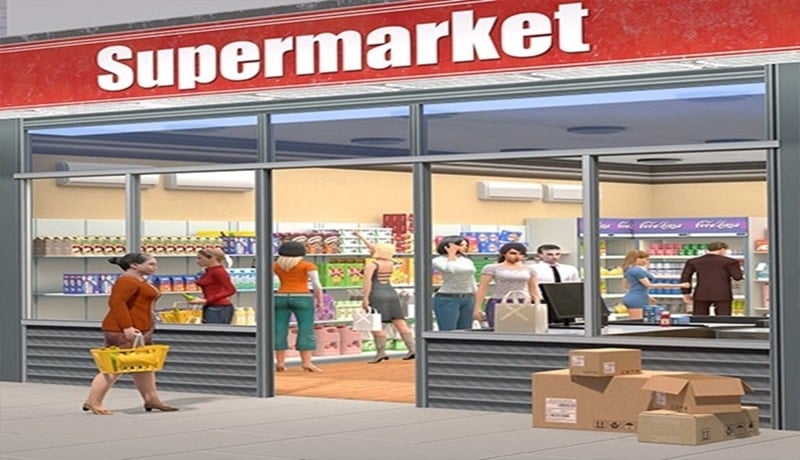 Supermarket Simulator Store APK - v1.4.4