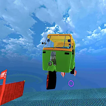 Mega Rikshaw Extreme Impossible Stunts 3D - v1