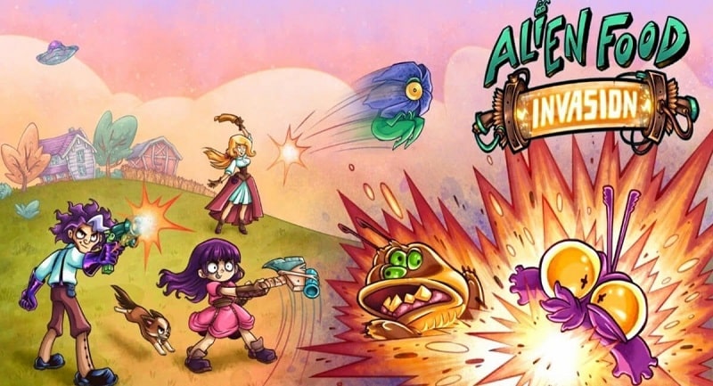 Alien Food Invasion APK - vv1.4.4