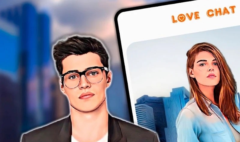 Love Chat Virtual Dating Game APK - vv1.063