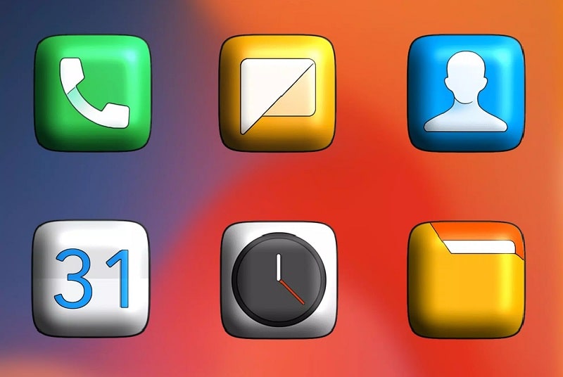 MIUl 3D – Icon Pack APK - vv9.4