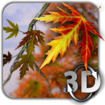 Autumn Leaves in HD Gyro 3D Parallax Wallpaper - v1.4