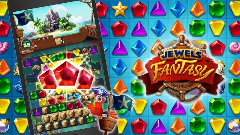 Jewels Fantasy Quest Temple APK - vv2.2.3