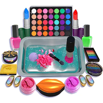 DIY Makeup Slime Maker! Super Slime Simulations - v2.1