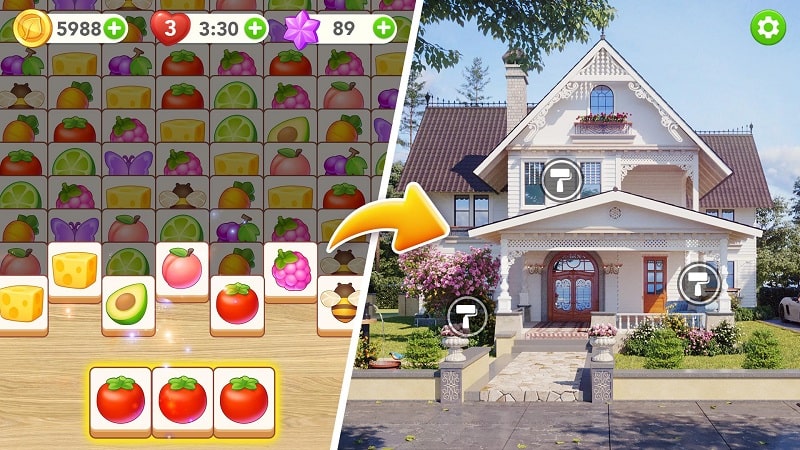 Makeover Tile Zen Match APK - vv1.0.61