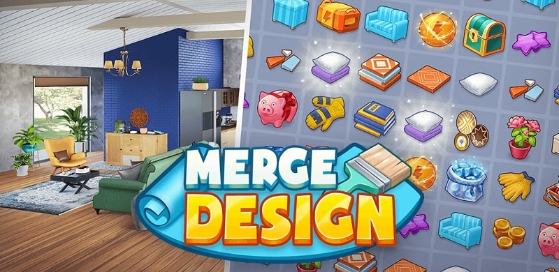 Merge House – Design Makeover APK - vv1.30