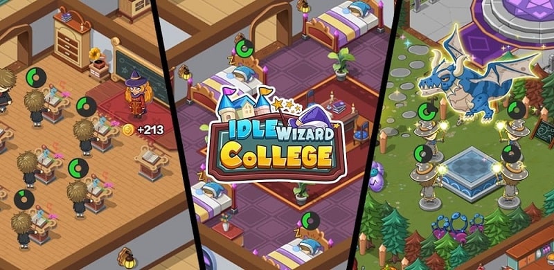 Idle Wizard College APK - vv1.15.0000