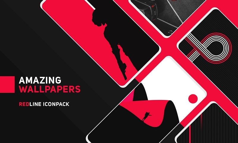 RedLine Icon Pack APK - vv6.8