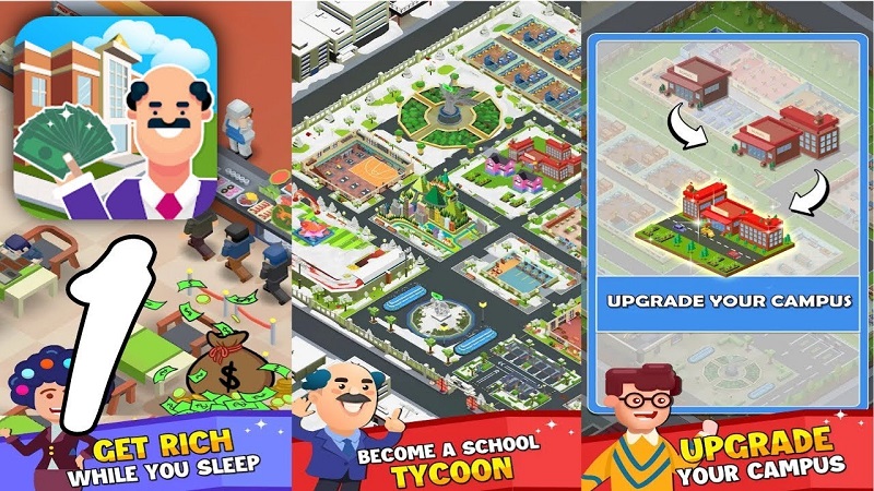 Idle School Tycoon APK - vv1.7.7