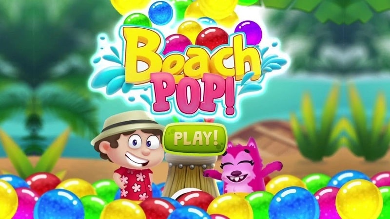 Bubble Shooter Beach Pop Game APK - vv5.5