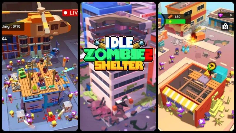 Idle Zombie Shelter 2 APK - vv1.2.2.0