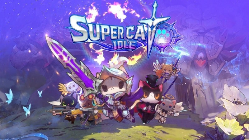 Super Cat Idle APK - vv1.2.4