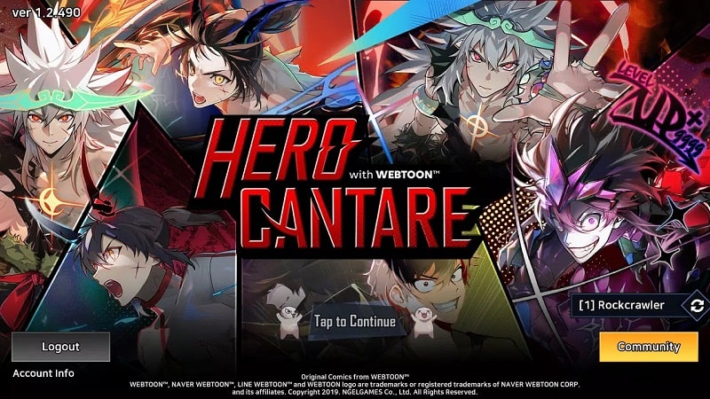 Hero Cantare with WEBTOON APK - vv1.2.389