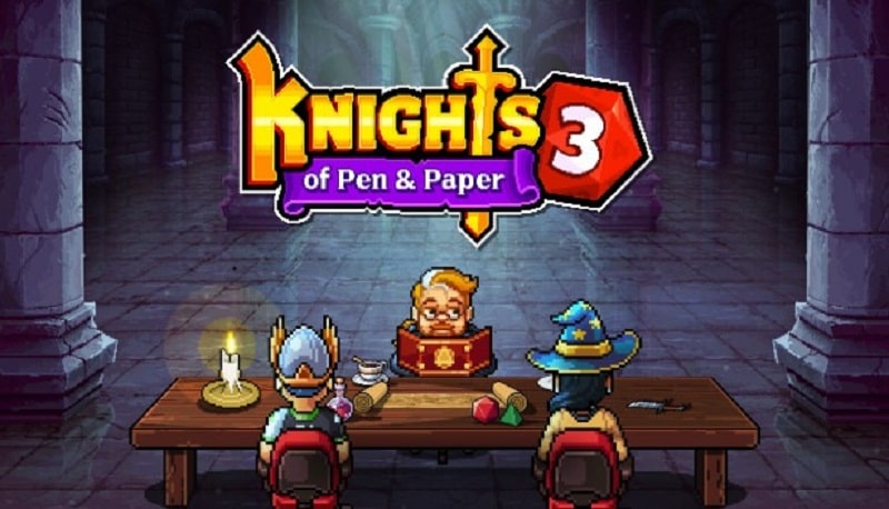 Knights of Pen and Paper 3 APK - vv1.6.6