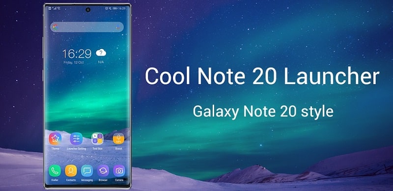 Cool Note20 Launcher APK - vv10.5.2