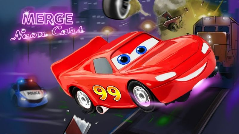 Merge Neon Car APK - vv2.49.00
