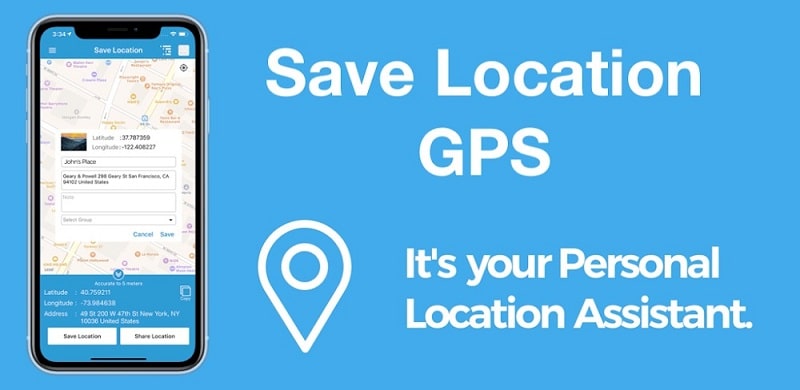 Save Location GPS APK - vv9.9