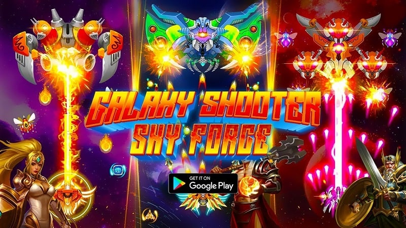Galaxy Shooter Sky Force APK - vv120.20231026