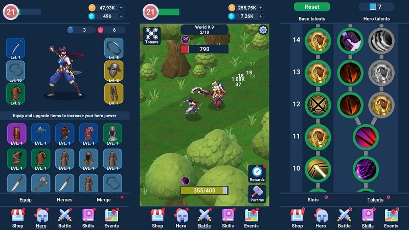 Idle Hero Clicker Idle RPG APK - vv1.1.2