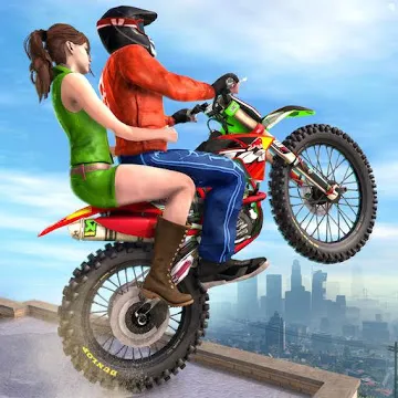 Extreme Rooftop Bike Rider Sim : Bike Games - v2.4