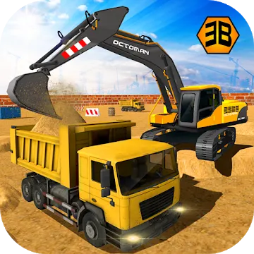 Heavy Excavator Crane - City Construction Sim 2017 - v1.1