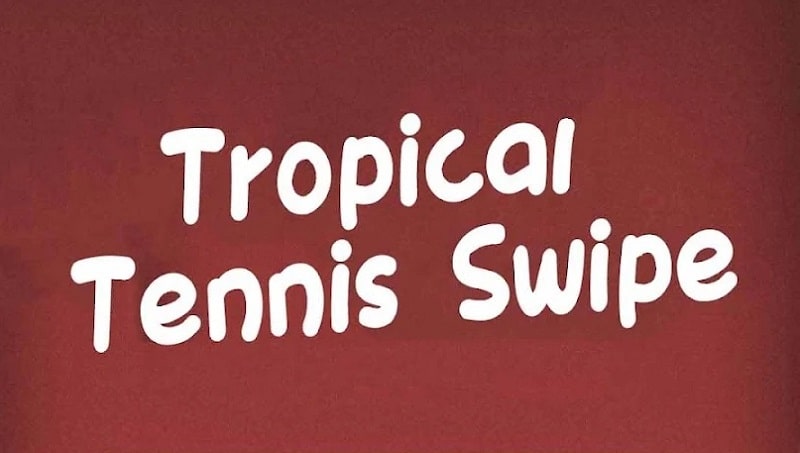 Tropical Tennis Swipe APK - vv0.1