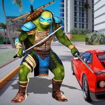 Adventure Turtle Hero Spider Ninja Rope Hero - v1.0