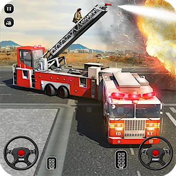 Fire Truck Driving School: 911 Emergency Response - v1.7