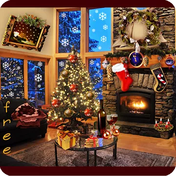 Christmas Fireplace LWP Full - v1.88