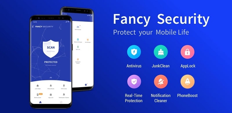 Fancy Security &amp; Antivirus APK - vv8.3.6