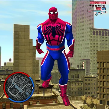Super Rope Hero Spider Open World Street Gangster - v1.0.1