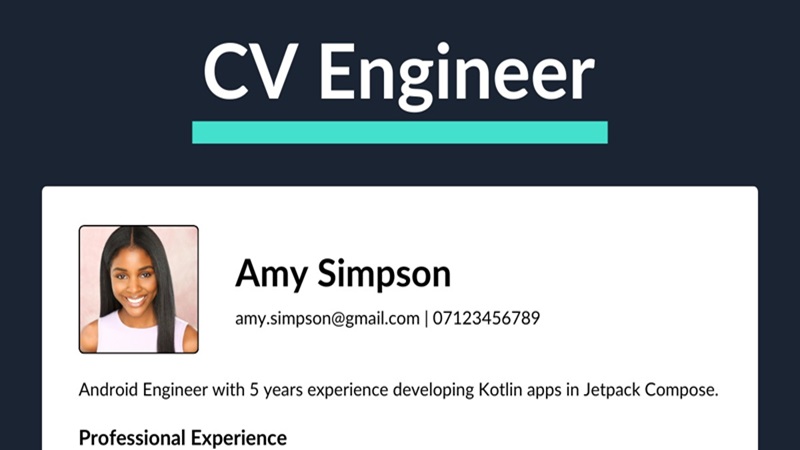 CV Engineer APK - vv18.01.51